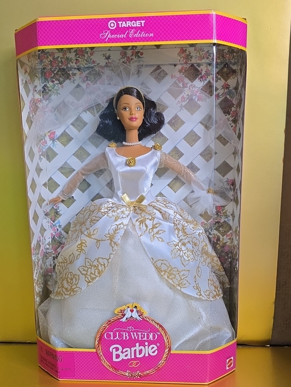 Target Special Edition Barbie in White and Gold Gown